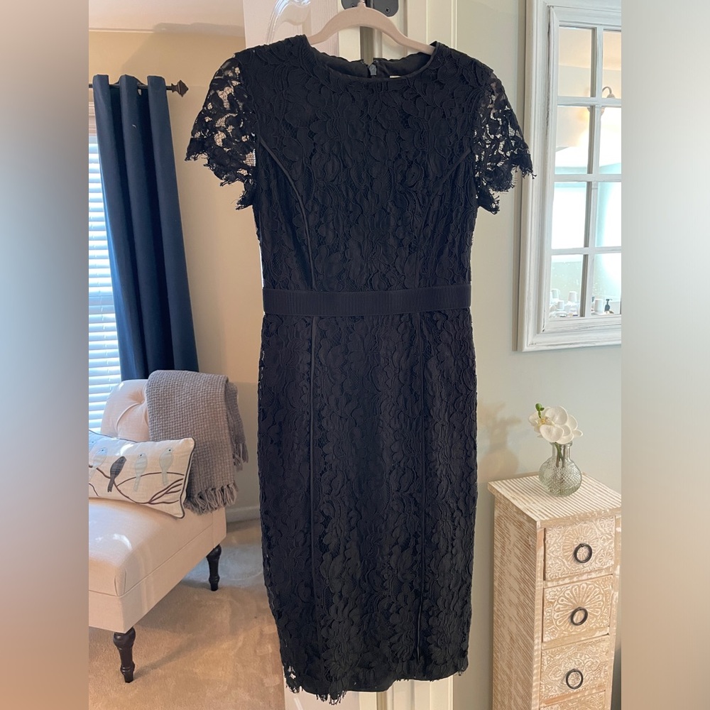 Eva Mendes (New York & Company) Black Lace Dress - Size 2